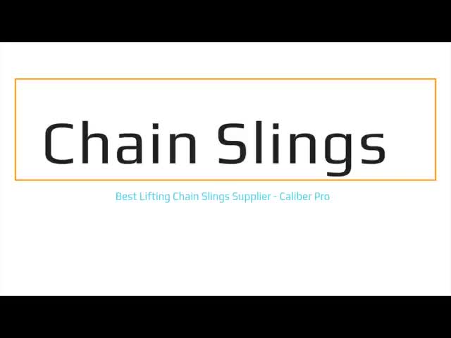 Lifting Chain Slings