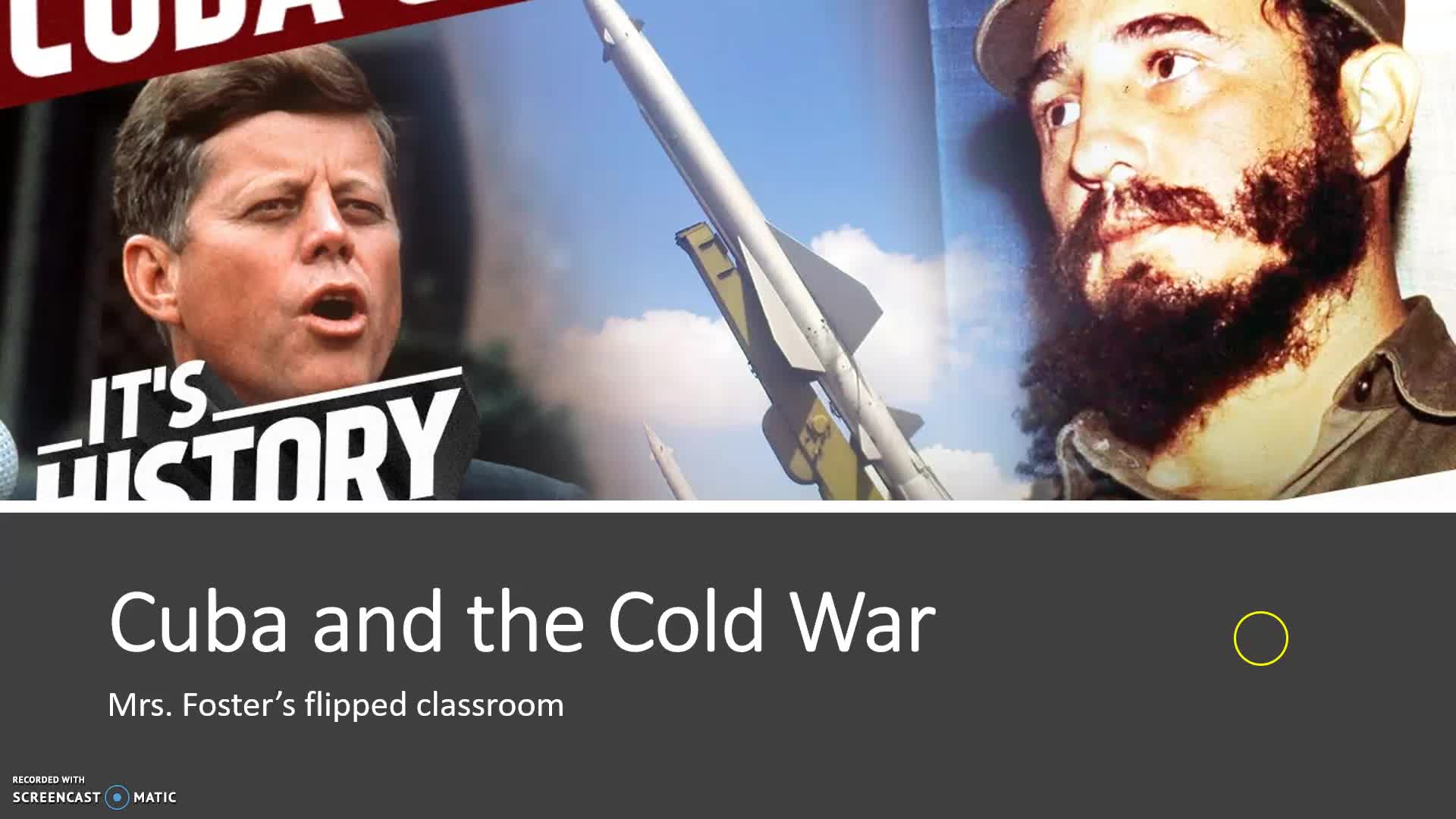 Cuba and the Cold War 2019