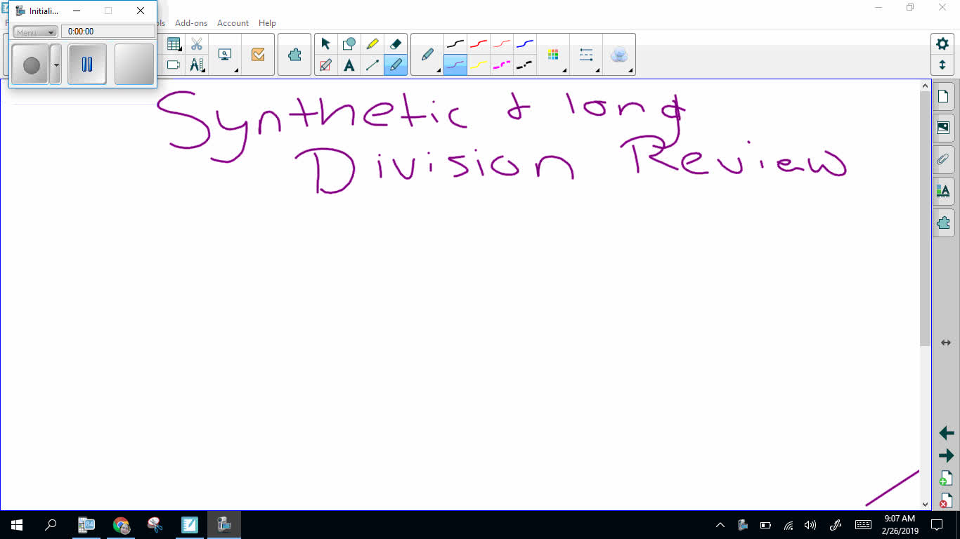 Dividing Polynomials