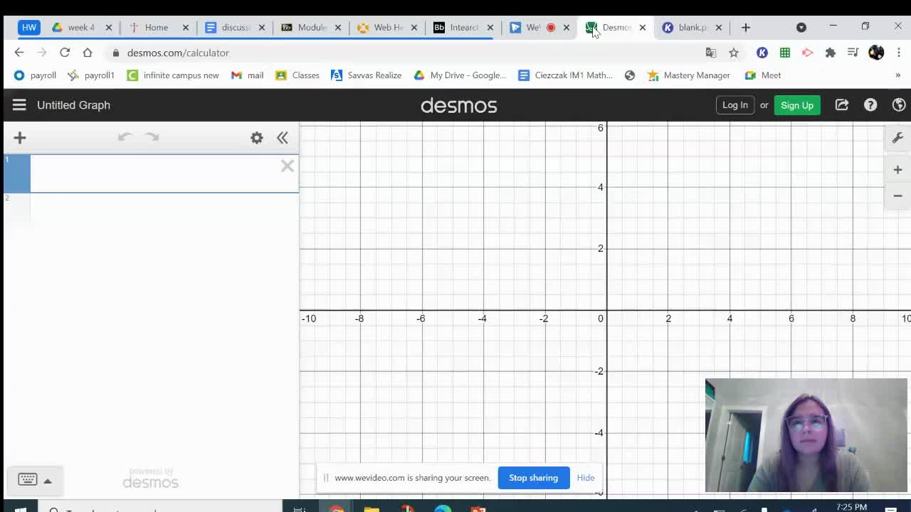 How to Enter a Table into Desmos Calculator