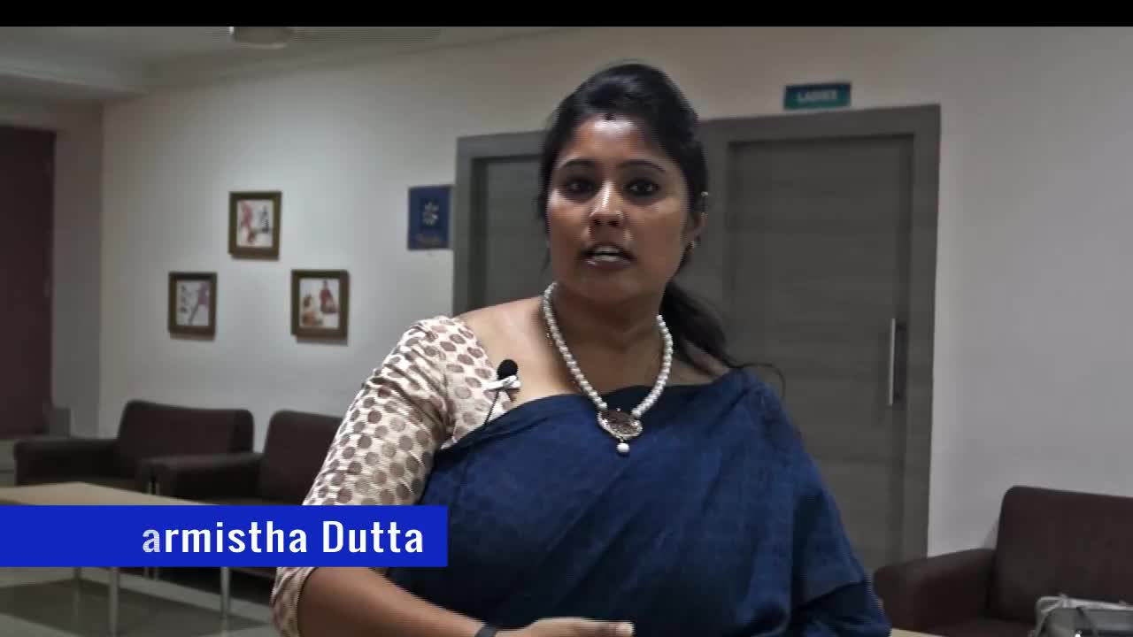 Ms. Sharmistha Dutta speaks on "Teachers' Burnout"