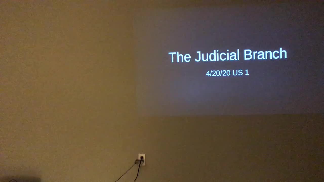 The Judicial Branch