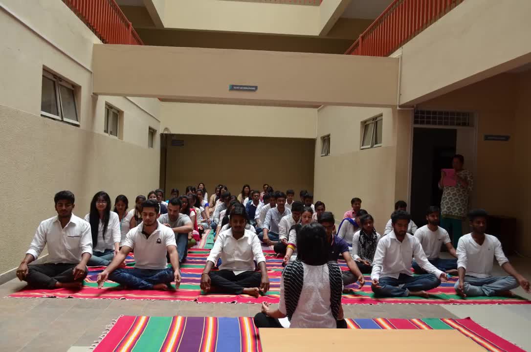 International Yoga Day at CMR University