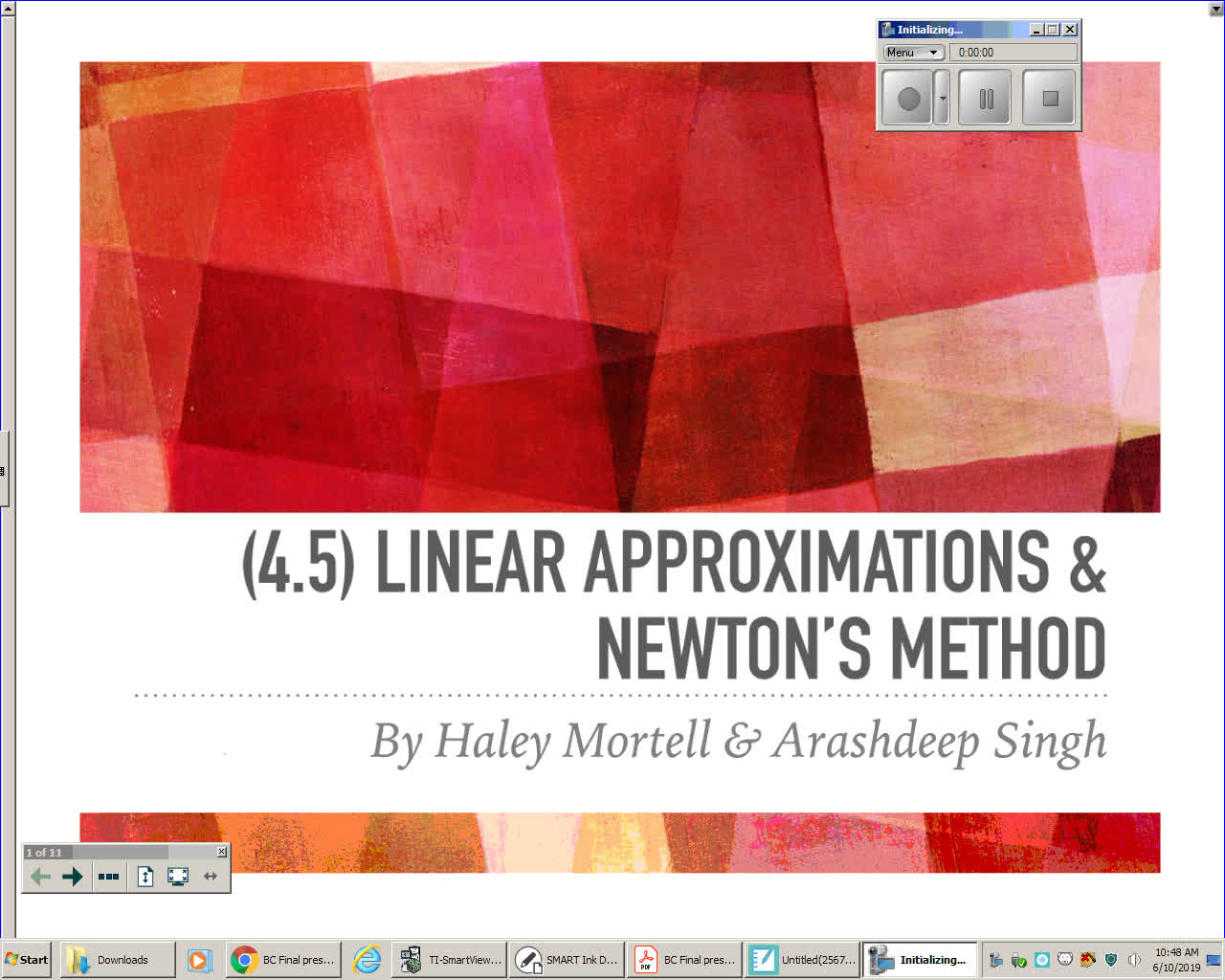 Linearization and Newton's Method