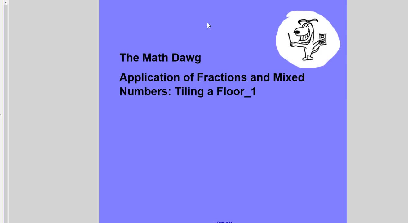 Applications of Measurement: Tiling a Floor_1