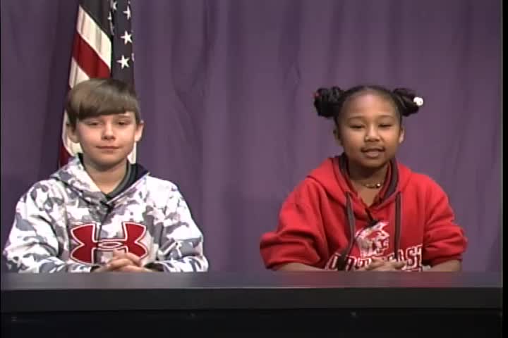 Northeast Elementary TNT news broadcast April 25 2018