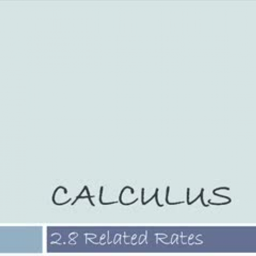 2.8 Calc. Related Rates_Hillman