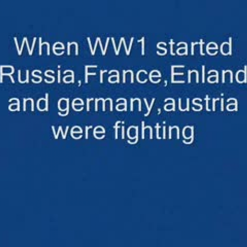 world war 1