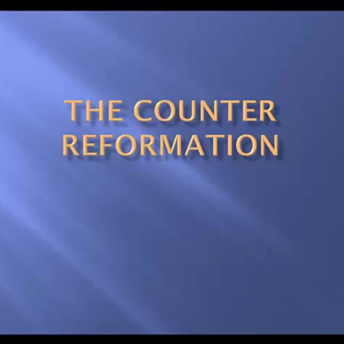 The Counter Reformation