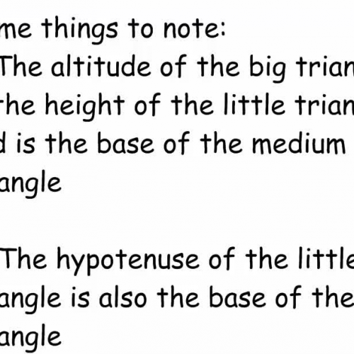 Regents review I (Overlapping right triangles)