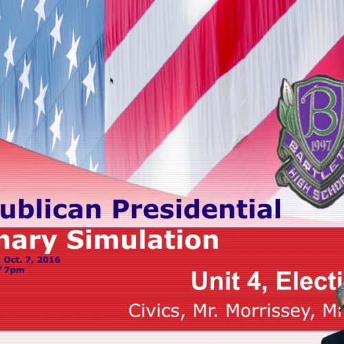 Day Five of the BHS Republican Primary Simulation