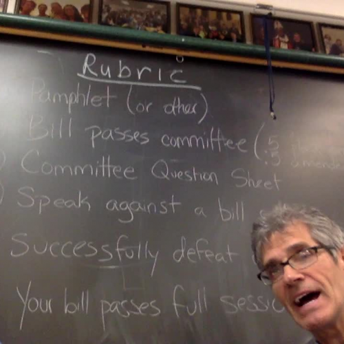 Mock Congress Rubric