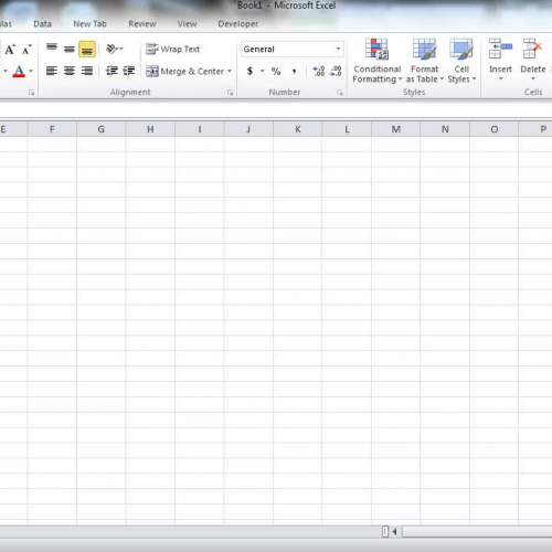 Excel for Beginners Lesson 1