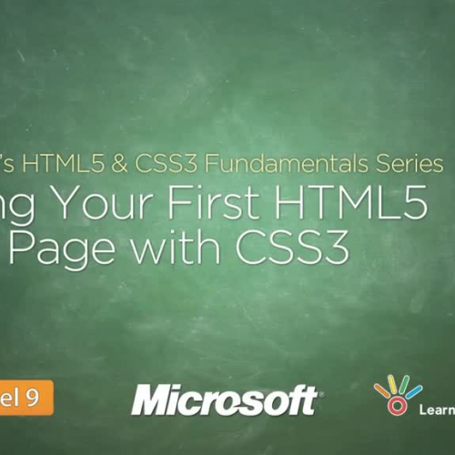 Styling Your First HTML5 Web Page with CSS3