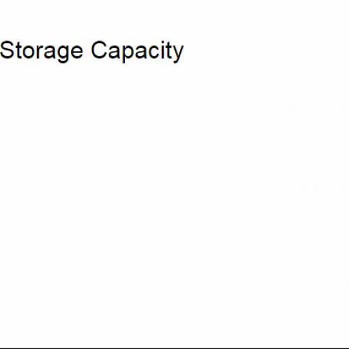 Signals and Storage Capacity