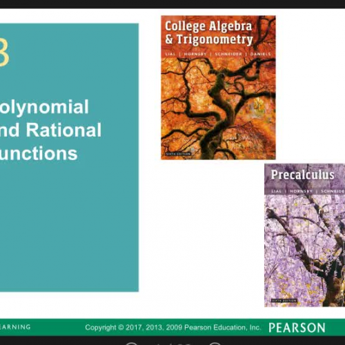 Section 3.4 - Polynomial Functions: Graphs, Applications, and Models - Part 1