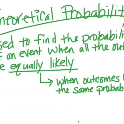 Theoretical Probability