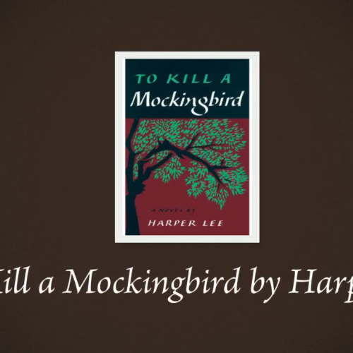 To Kill a Mockingbird