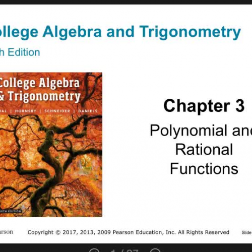 Section 3.1 - Quadratic Functions and Models