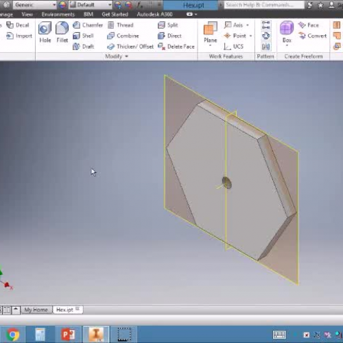 Prepping Hexagonal Cam for Assembly